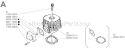 Page A Diagram and Parts List for T-20  Shindaiwa Trimmer