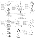 Page L Diagram and Parts List for T-20  Shindaiwa Trimmer