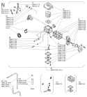 Page N Diagram and Parts List for T-20  Shindaiwa Trimmer