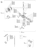 Page Q Diagram and Parts List for T-20  Shindaiwa Trimmer