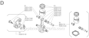 Page D Diagram and Parts List for T-20  Shindaiwa Trimmer