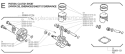 Page E Diagram and Parts List for T-25  Shindaiwa Trimmer