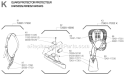 Page K Diagram and Parts List for T-27  Shindaiwa Trimmer