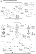 Page N Diagram and Parts List for T-27  Shindaiwa Trimmer