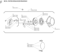 Page F Diagram and Parts List for T-27  Shindaiwa Trimmer