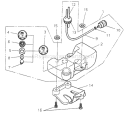 Page G Diagram and Parts List for T195S  Shindaiwa Trimmer