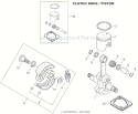 Page D Diagram and Parts List for T220  Shindaiwa Trimmer