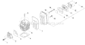 Page A Diagram and Parts List for T222  Shindaiwa Trimmer