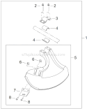 Page O Diagram and Parts List for T222  Shindaiwa Trimmer