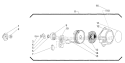 Starter Diagram and Parts List for T230X 2000303 and Up Shindaiwa Trimmer