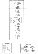 Carburetor - EPA and CARB Changes Diagram and Parts List for T230X 2000303 and Up Shindaiwa Trimmer