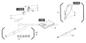 Outer Tube Diagram and Parts List for T230 2000303 and Up Shindaiwa Trimmer