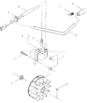 Page D Diagram and Parts List for T231B  Shindaiwa Trimmer