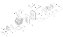 Page A Diagram and Parts List for T242X EPA2 Shindaiwa Trimmer
