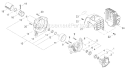 Page B Diagram and Parts List for T242EPA2 T242 EPA2 Shindaiwa Trimmer