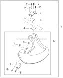 Page L Diagram and Parts List for T242EVC T242 EVC Shindaiwa Trimmer