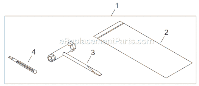 N - Accessories Diagram and Parts List for T242  Shindaiwa Trimmer