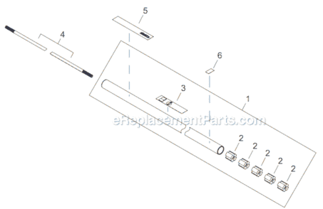 I - Main Pipe Diagram and Parts List for T242  Shindaiwa Trimmer