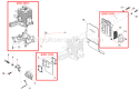 Page A Diagram and Parts List for T2500X  Shindaiwa Trimmer