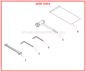Page L Diagram and Parts List for T2500X  Shindaiwa Trimmer