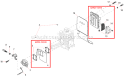 Page A Diagram and Parts List for T2500  Shindaiwa Trimmer