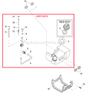 Page G Diagram and Parts List for T2500  Shindaiwa Trimmer