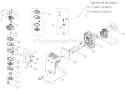 Page F Diagram and Parts List for T2510X  Shindaiwa Trimmer
