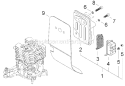 Page B Diagram and Parts List for T2510  Shindaiwa Trimmer