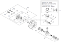 Page D Diagram and Parts List for T2510  Shindaiwa Trimmer