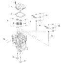 Page F Diagram and Parts List for T2510  Shindaiwa Trimmer