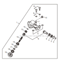 Page N Diagram and Parts List for T254 T10212001001 - T10212999999 Shindaiwa Trimmer
