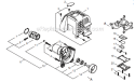 Page B Diagram and Parts List for T254 T10212001001 - T10212999999 Shindaiwa Trimmer