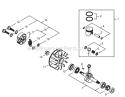Page C Diagram and Parts List for T254 T10212001001 - T10212999999 Shindaiwa Trimmer