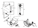 Page H Diagram and Parts List for T254 T10212001001 - T10212999999 Shindaiwa Trimmer