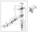Page I Diagram and Parts List for T254 T10212001001 - T10212999999 Shindaiwa Trimmer