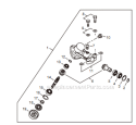 Part Location Diagram of P021034982 Shindaiwa Assy, Gear Case