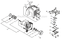 Page B Diagram and Parts List for T254 T10311001001 - T10311999999 Shindaiwa Trimmer