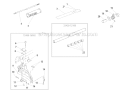 Handle, Outer Tube Diagram and Parts List for T260B  Shindaiwa Trimmer