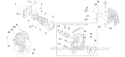 Fan Cover Diagram and Parts List for T260B  Shindaiwa Trimmer