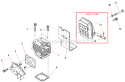 Page A Diagram and Parts List for T260  Shindaiwa Trimmer