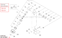 Page K Diagram and Parts List for T261B  Shindaiwa Trimmer