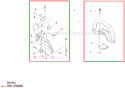 Page P Diagram and Parts List for T261  Shindaiwa Trimmer