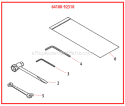 Page K Diagram and Parts List for T272X  Shindaiwa Trimmer