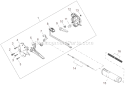 Page K Diagram and Parts List for T282X  Shindaiwa Trimmer