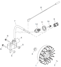 Page E Diagram and Parts List for T282X  Shindaiwa Trimmer