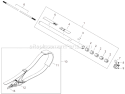 Page J Diagram and Parts List for T282  Shindaiwa Trimmer