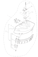 Page K Diagram and Parts List for T3410X  Shindaiwa Trimmer