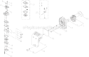 Page F Diagram and Parts List for T3410X  Shindaiwa Trimmer