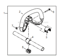 Page L Diagram and Parts List for T344 T14712001001 - T14712999999 Shindaiwa Trimmer