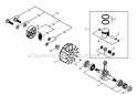 Page C Diagram and Parts List for T344 T14712001001 - T14712999999 Shindaiwa Trimmer